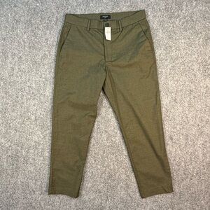 NWT Banana Republic Men's Slim Fit Olive Trousers size 32x30